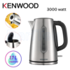 غلاية كهربائية بدون سلك من الفولاذ المقاوم للصدأ 1.7 لتر 3000 واط مع فلتر قابل للإزالة – Kenwood ZJM11