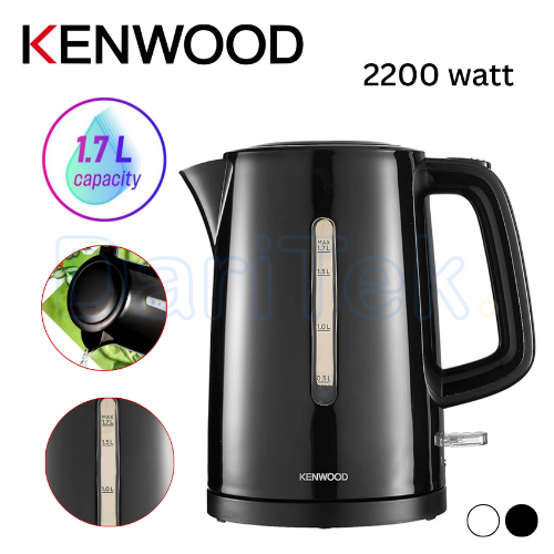 Bouilloire Électrique Sans Fil 1.7L 2200W Avec Filtre Anticalcaire Amovible - Kenwood ZJP00