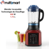 Blender Mixeur Electrique Chauffant 600-850 W 1.75L Incassable – Plusieurs Préréglages – Multismart MS-BD3101