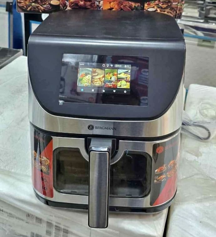 Friteuse Air Fryer Sans Huile 8L 2200W Double Resistance Façade En Inox - BAF 9002 – Image 3