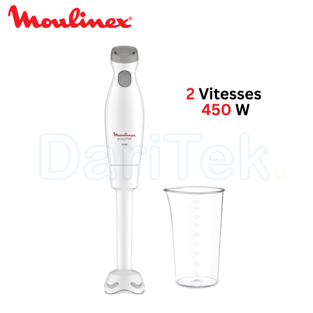 Bras Mixeur Plongeant 450W 2 Vitesses Moulinex Easychef DD45A110