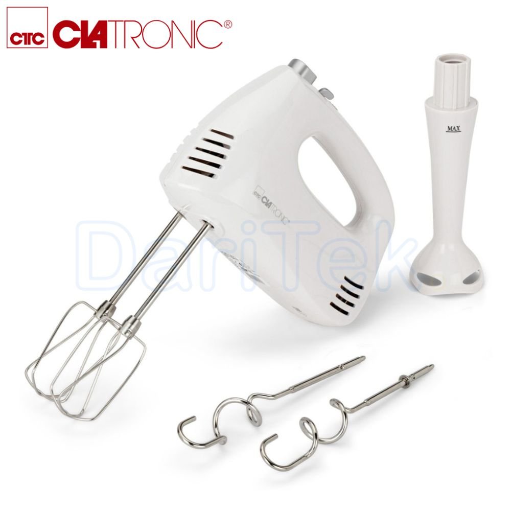 Batteur et Mixeur à Main Electrique 300W 5 Vitesses Clatronic HM 3524