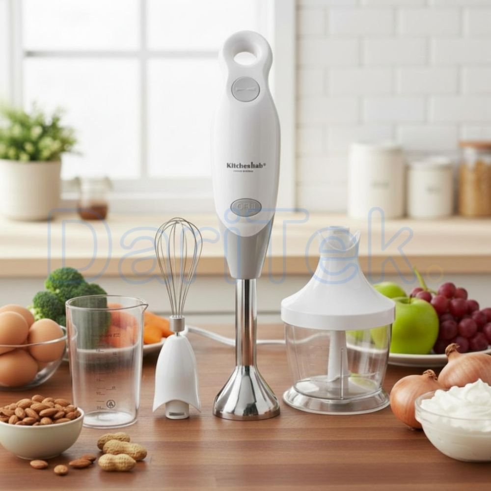 Bras Mixeur Plongeant 4En1 - 210W 2 Vitesses Kitchen Lab KT-H-007A – Image 3