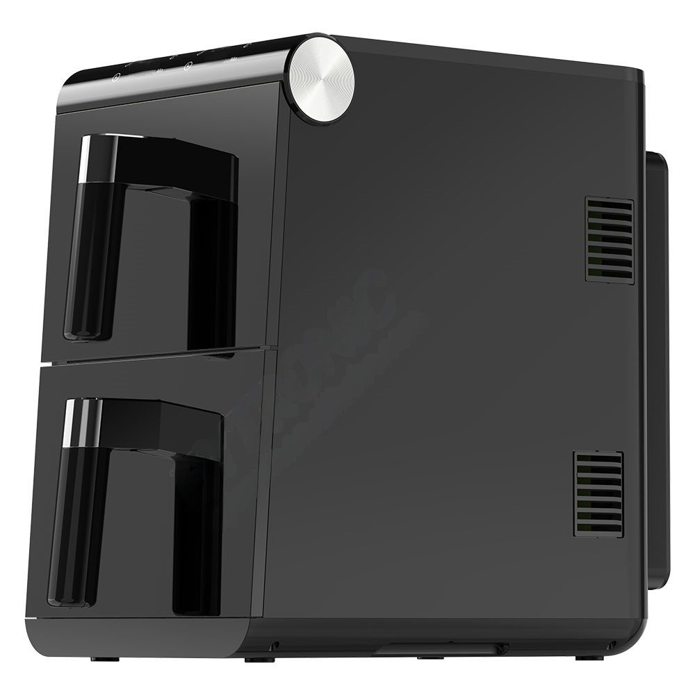 Friteuse Air Fryer Sans Huile 11L 1700W Double Bac Vertical Avec Fenêtre - Bergmann BAF 7004 – Image 6