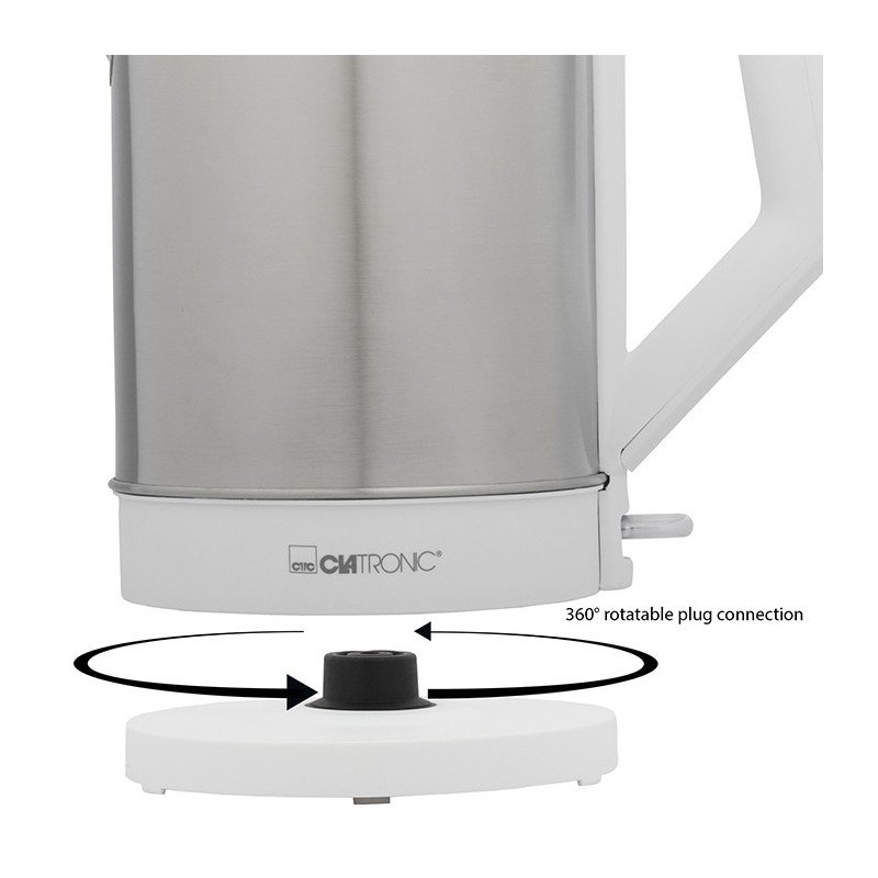 Bouilloire Électrique Sans Fil En Inox 2200W 1.5L - Clatronic WKS 3692 – Image 8