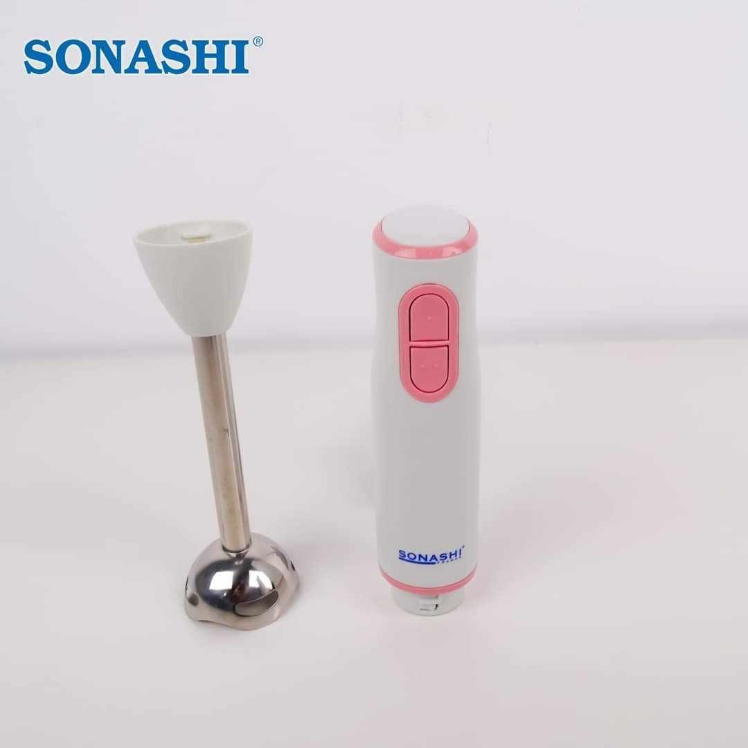Bras Mixeur en Acier Inoxydable 200W Sonashi SHB-182 – Image 3