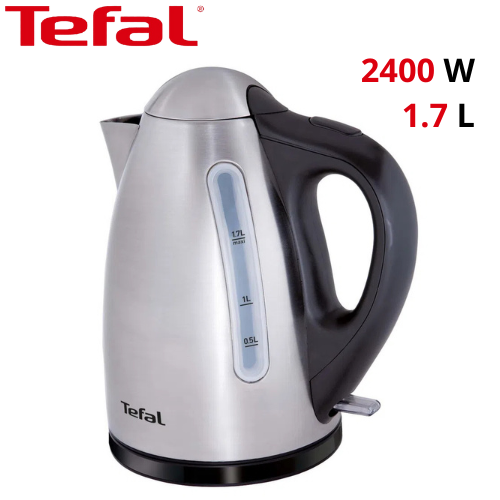 Bouilloire Electrique Sans Fil En Inox 1.7L 2400W Avec Filtre Amovible - Tefal Express KI110F10