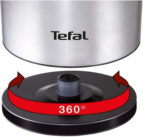 Bouilloire Electrique Sans Fil En Inox 1.7L 2400W Avec Filtre Amovible - Tefal Express KI110F10 – Image 4