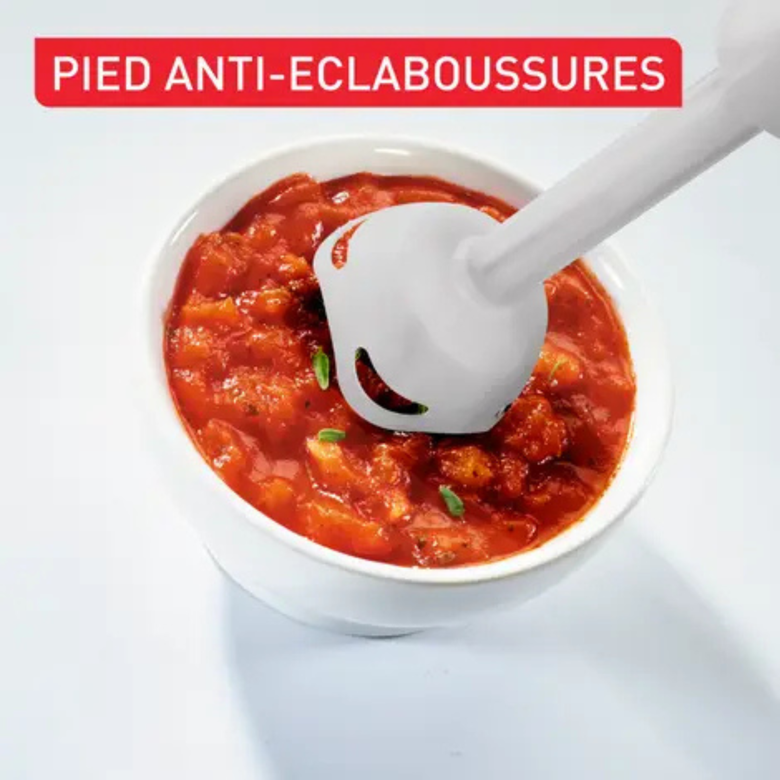 Bras Mixeur Plongeant 350W À Lames Inox Zelkrom Tefal HB12AN10 – Image 3