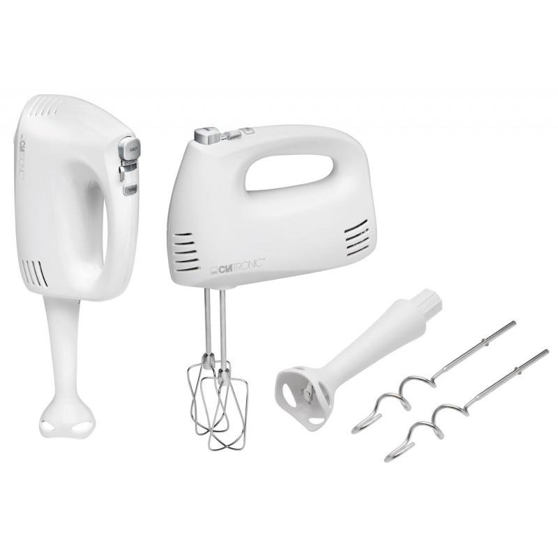 خلاط يدوي كهربائي 2 في 1 - 300 واط مع 5 سرعات Clatronic HM 3524 - الصورة 2