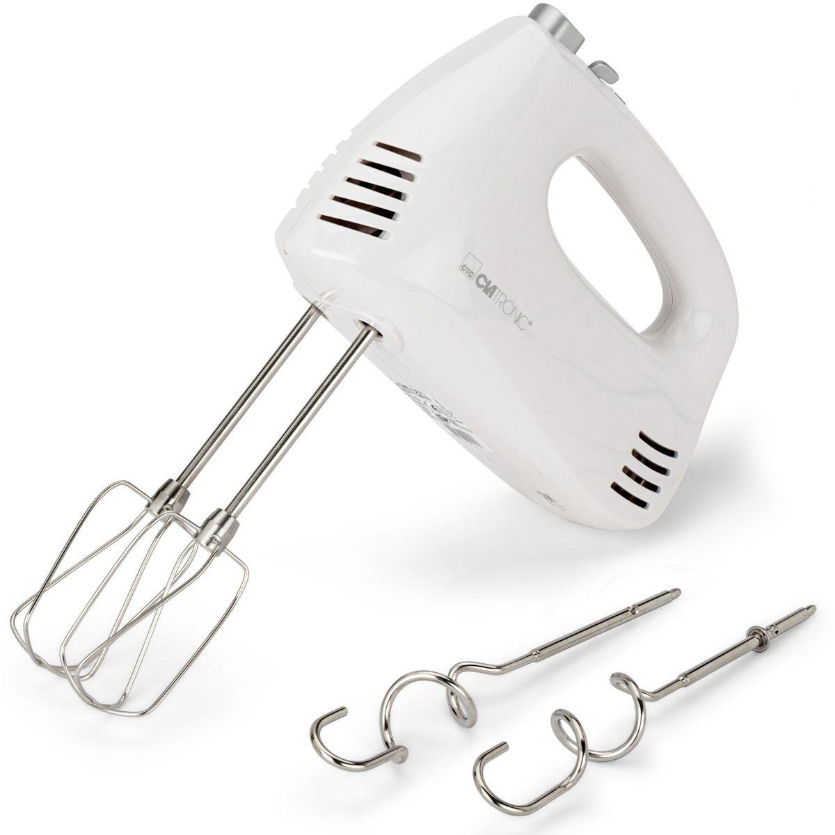 خلاط يدوي كهربائي 2 في 1 - 300 واط مع 5 سرعات Clatronic HM 3524 - الصورة 4