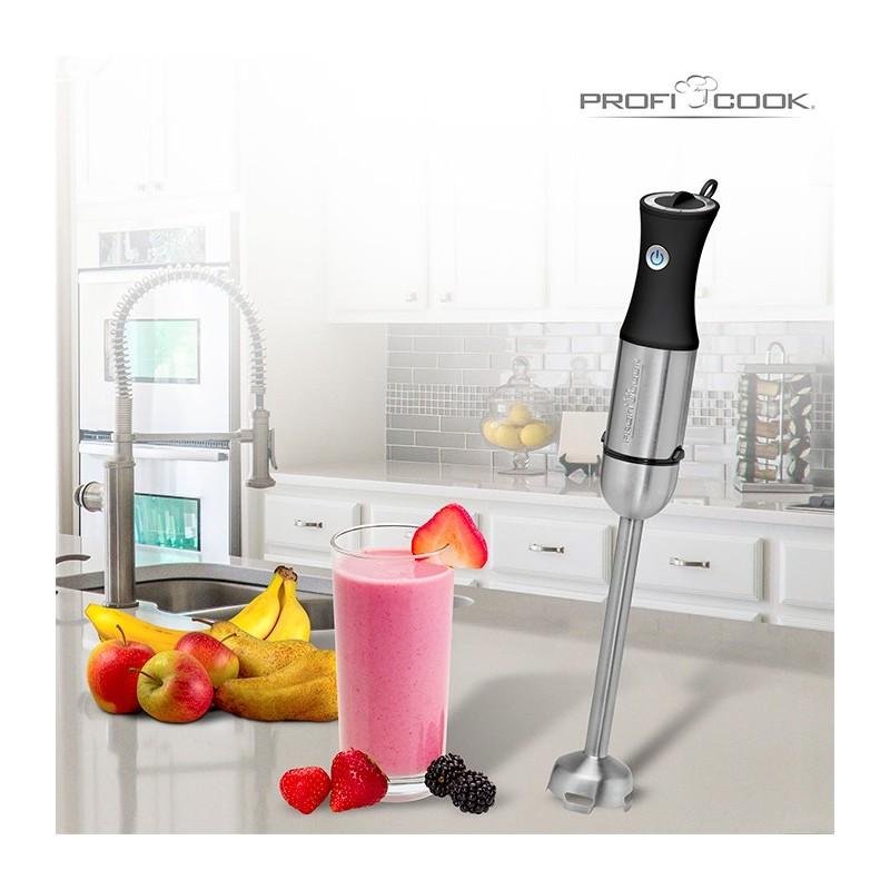 Bras Mixeur Plongeant Inox avec 4 lames 1000W PROFICOOK PC-SM1094 – Image 6