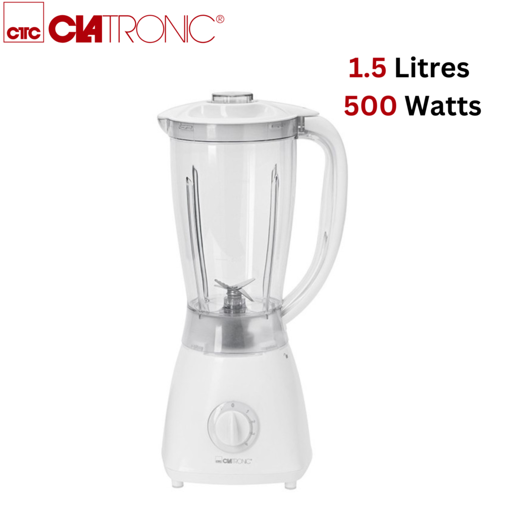 Blender Mixeur Electrique Universel - 1,5L 500W avec 4 vitesses - Clatronic UM 3470
