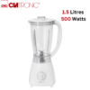 Blender Mixeur Electrique Universel - 1,5L 500W avec 4 vitesses - Clatronic UM 3470