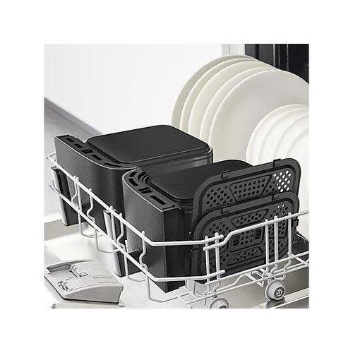 مقلاة هوائية بدون زيت 11 لتر 2700 واط مع 7 برامج – Moulinex Dual Easy Fry XXL EZ942HF0 - الصورة 6