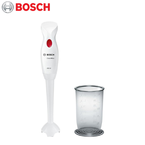 Bras Mixeur Plongeant 400W 4 Lames Avec Bol Bosch CleverMixx MSM14100