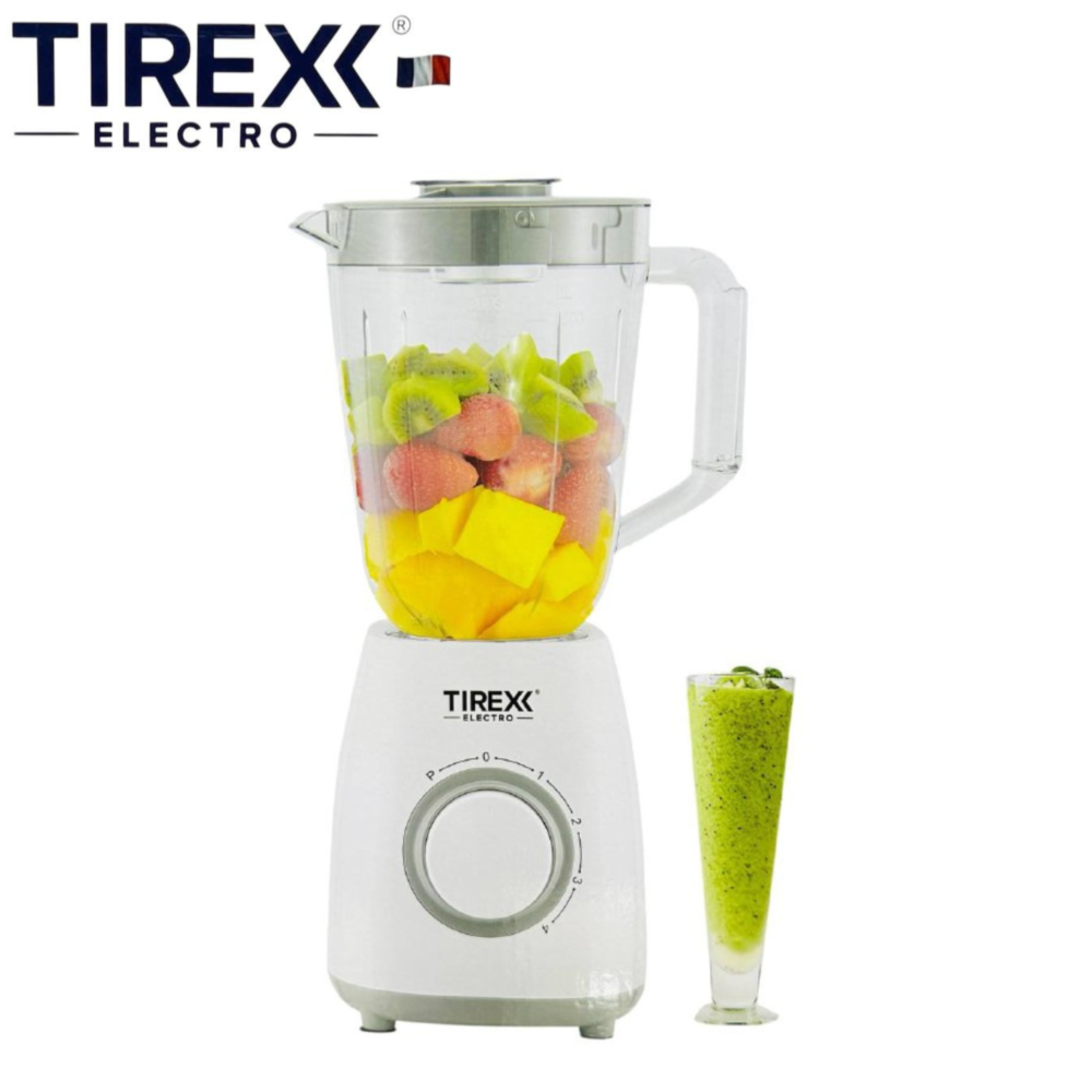 Blender Mixeur Electrique 1000 W 1.5 L 4 Vitesses - Tirexx BLB1000