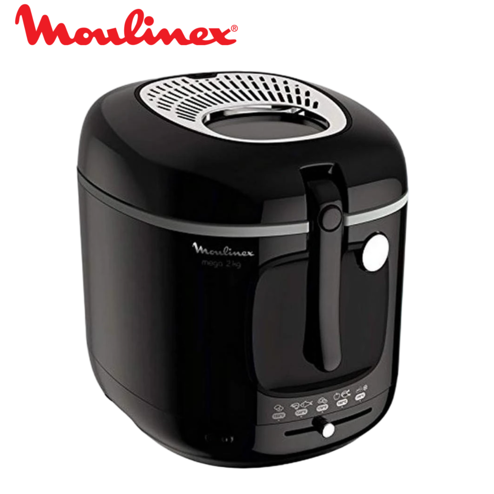 Friteuse à Huile 3.3L 1800W avec Panier 2KG Mega - Moulinex AM480870