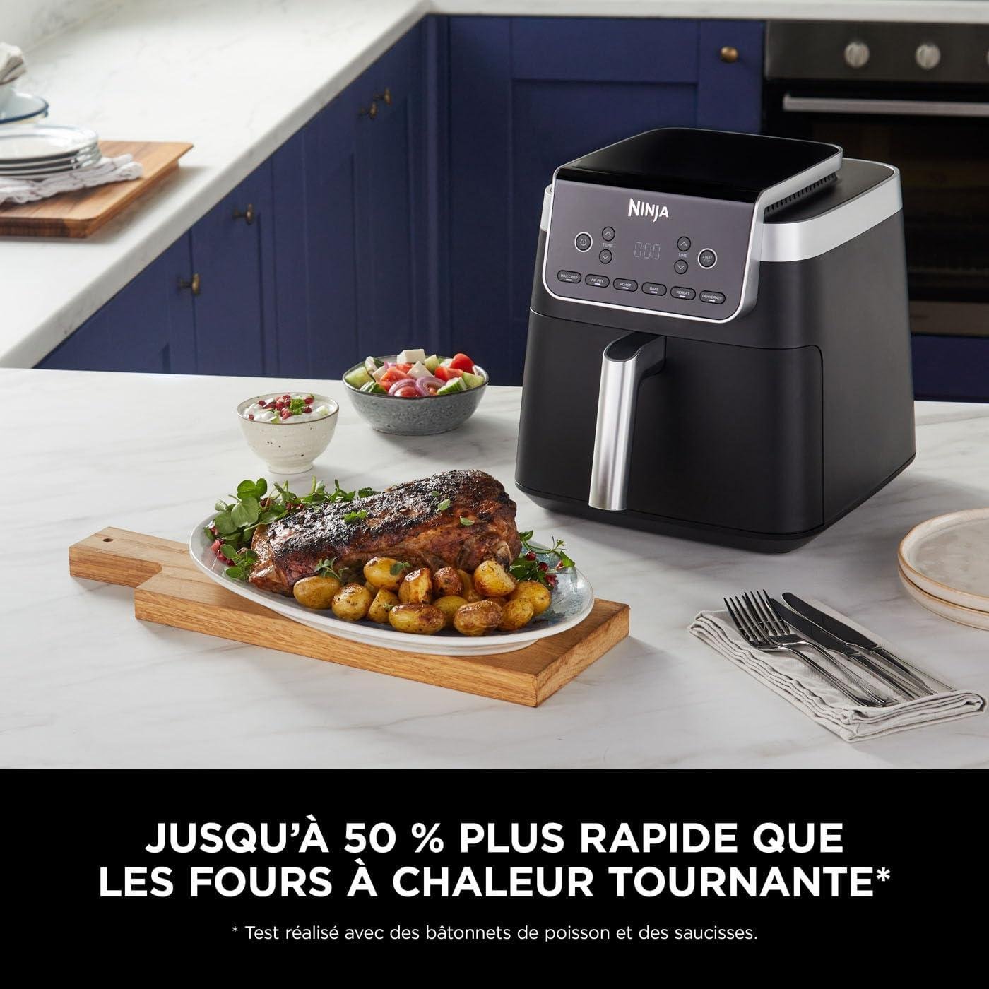 Friteuse Air Fryer sans huile 6.2L 2000W À Air 6 Programmes Ninja Max Pro AF180EU – Image 8