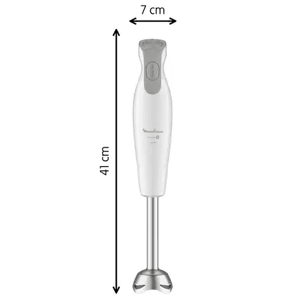 خلاط يدوي 2 في 1 بقوة 600 واط مع مفرمة وكأس قياس Moulinex Dailychef DD552110. - الصورة 7