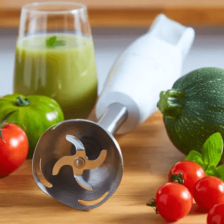 خلاط يدوي 2 في 1 بقوة 600 واط مع مفرمة وكأس قياس Moulinex Dailychef DD552110. - الصورة 2