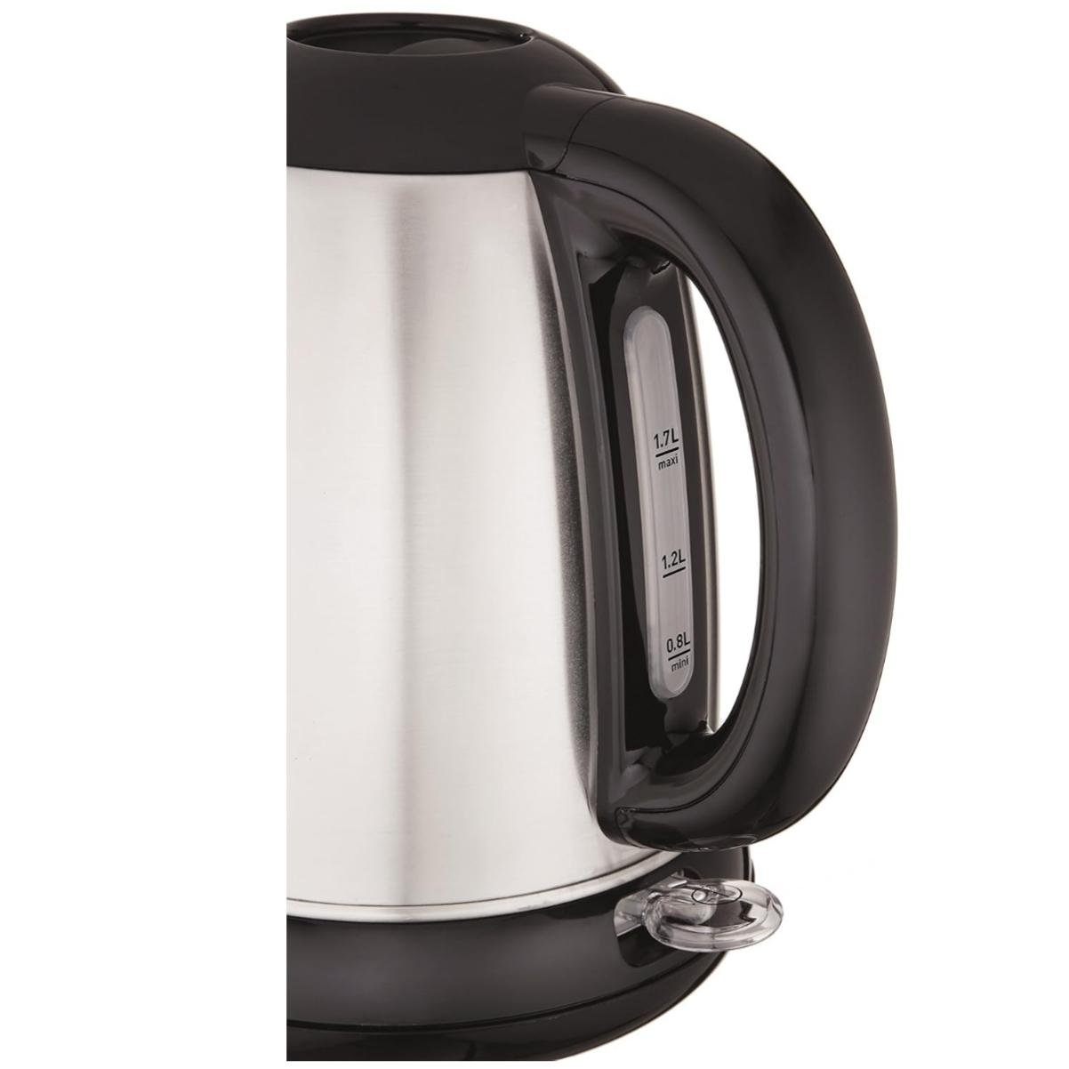 Bouilloire Électrique Sans Fil En Inox 1.7L 2400W Avec Filtre Amovible - Moulinex Subito Select BY540D10 – Image 3