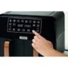 Friteuse Air Fryer sans huile 1700W 8L Double Panier Dual Zone Tactile Avec 8 Programmes - Kenwood kHealthy FRY TWIN HFP70 DariTek