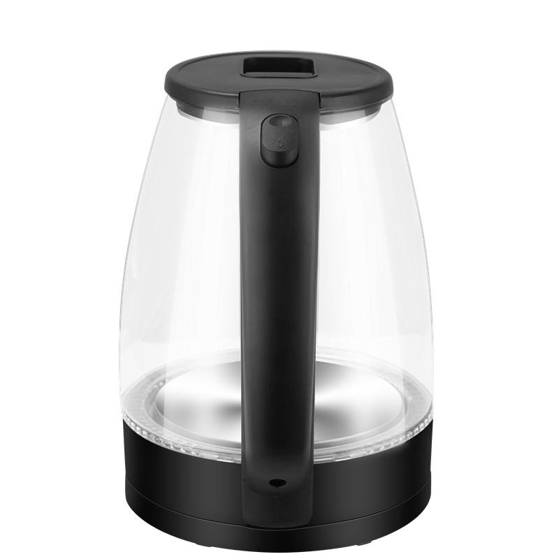 Bouilloire Électrique Sans Fil 1.5 L 1500W En Verre - Silver Crust KL-SG8841 – Image 3