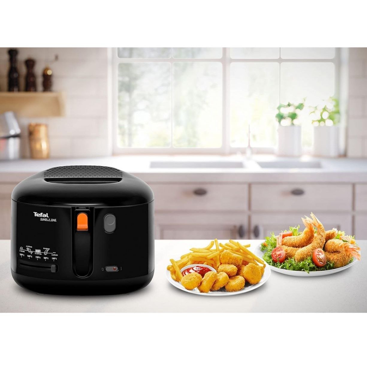 Friteuse Électrique à huile 1900W 1.2KG 2.1L Tefal Simply One FF160815 – Image 2