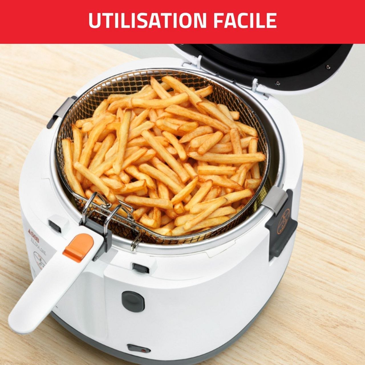 Friteuse Électrique à huile 2.1 Litres 1.2KG 1900W Seb Filtra One FF162100 – Image 2