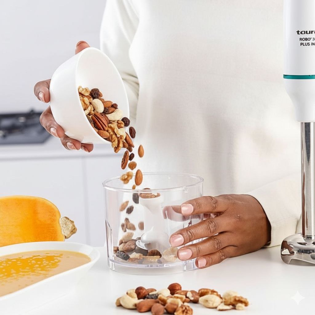 Bras Mixeur Plongeant 3en1 750W 2 Vitesses avec Turbo - Taurus ROBOT 750 PLUS INOX – Image 4