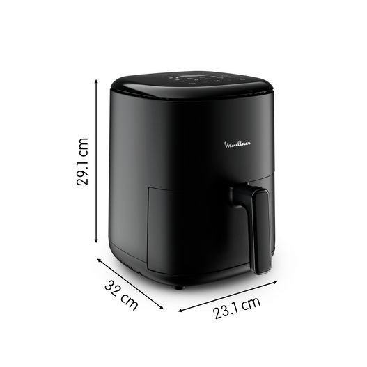 Friteuse sans huile 3L 1300W 10 Programmes avec Écran Tactile - Moulinex Easy Fry Compact EZ145820 – Image 7