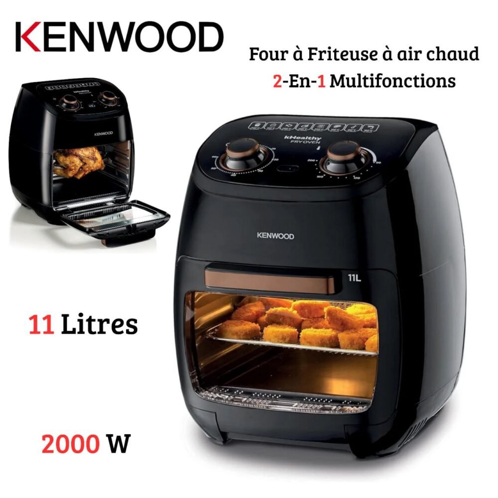 Four À Friteuse sans huile Électrique Multifonction 11L 2000W - Air Fryer Kenwood kHealthy FRY HFP90