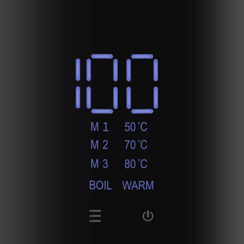 Bouilloire Électrique Sans Fil Tactile 2200W 1.7L Avec Control De Température - Proficook PC-WKS 1243 – Image 6