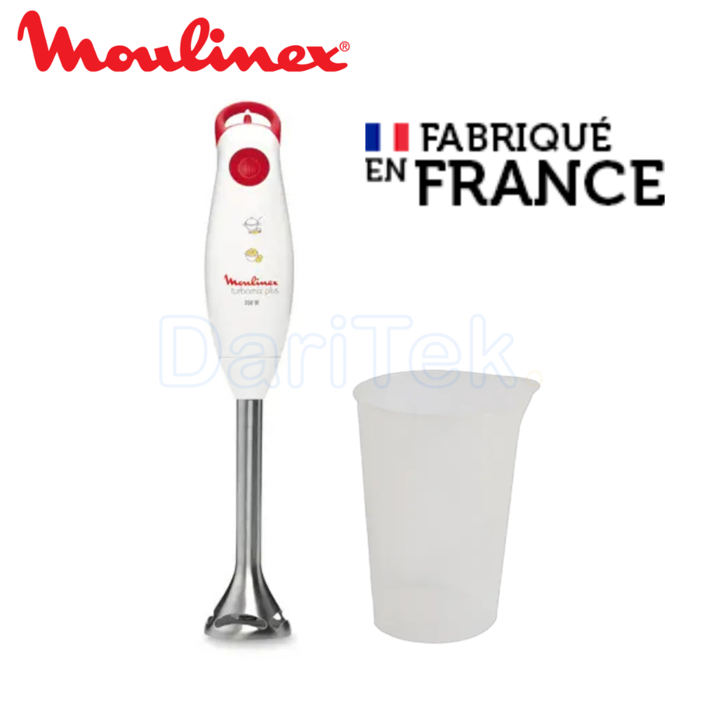 Bras Mixeur Plongeant 350W Avec Bol 800ml Moulinex Turbomix Plus DD101141