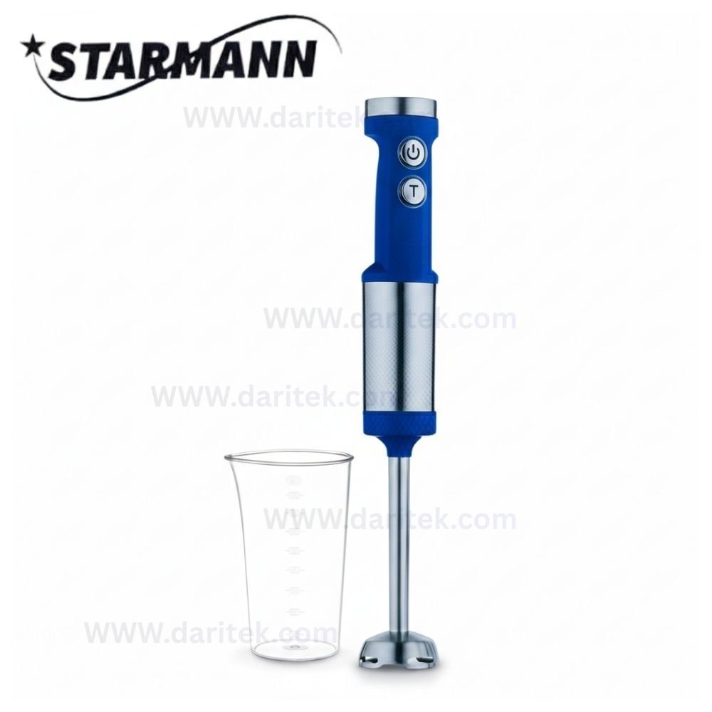 Bras Mixeur 500 W 2 Vitesses Inox Avec Tasse STARMANN HMS-HB10