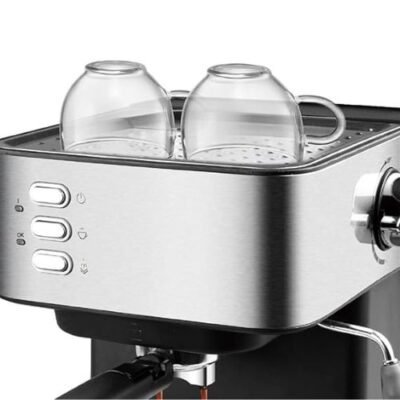 Machine a Café a Bras Bergmann 20 Bar Poudre Et Capsule - Espresso B600 DariTek