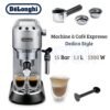 ماكينة قهوة الإسبريسو بضغط 15 بار قدرة 1300 واط وسعة 1.1 لتر - De’Longhi Dedica Style EC685.M DariTek