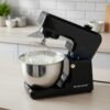 عجانة بخطاف مزدوج بقوة 1900 واط سعة 8 لتر مع شاشة رقمية و3 برامج أوتوماتيكية - SILVER CRUST SM1511T DariTek