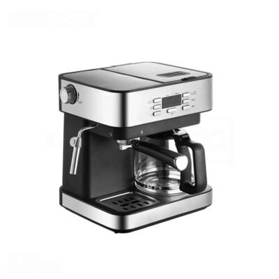 Machine à Café Expresso Sonashi 850W 15 Bars avec Mousseur à Lait et Carafe - SCM-4976 DariTek