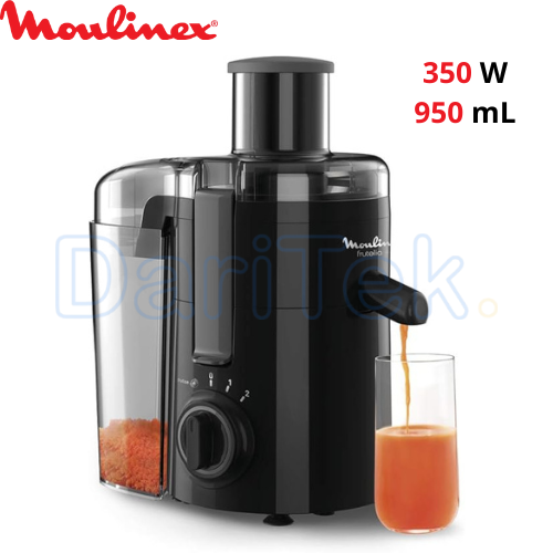 Centrifugeuse Électrique Moulinex FRUTELIA PLUS 350 W 950 mL 02 Vitesses - JU370810