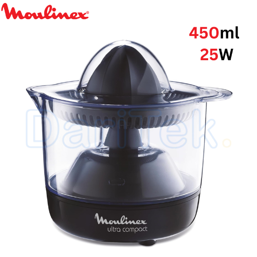 Presse Agrumes Electrique Moulinex 25 W 450 mL Bidirectionnel et Ultracompact - PC120870