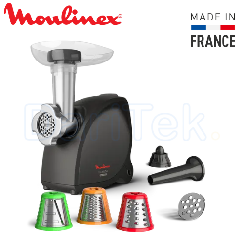 Hachoir Electrique à Viande et Légumes 7 En 1 - 2000 W 2.3 kg/min - Moulinex HV4 ME452839