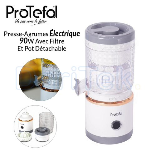 Presse Agrumes Électrique Automatique Protefal 250 mL 90 W - FE002B
