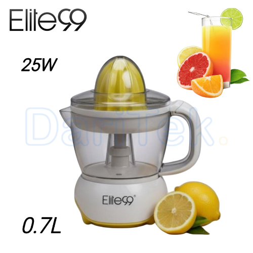 Presse Agrumes Électrique Elite99 0.7 L 25 W avec Rotation Bidirectionnelle - ELT-2000