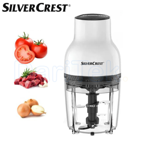 Hachoir Electrique 300W 300mL 4 Lames - SilverCrest MC4425