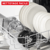 Robot Multifonction 600W 2.4L avec 15 Fonctions et 4 accessoires Moulinex Soleil Ivoire FP345A11 DariTek