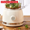 Robot Multifonction 600W 2.4L avec 15 Fonctions et 4 accessoires Moulinex Soleil Ivoire FP345A11 DariTek