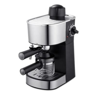 Machine à Expresso Sonashi 800W 3.5 Bars avec Mousseur à Lait pour Café et Cappuccino 4 Tasses – SCM-4982 DariTek
