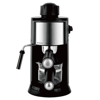 Machine à Expresso Sonashi 800W 3.5 Bars avec Mousseur à Lait pour Café et Cappuccino 4 Tasses - SCM-4979 DariTek